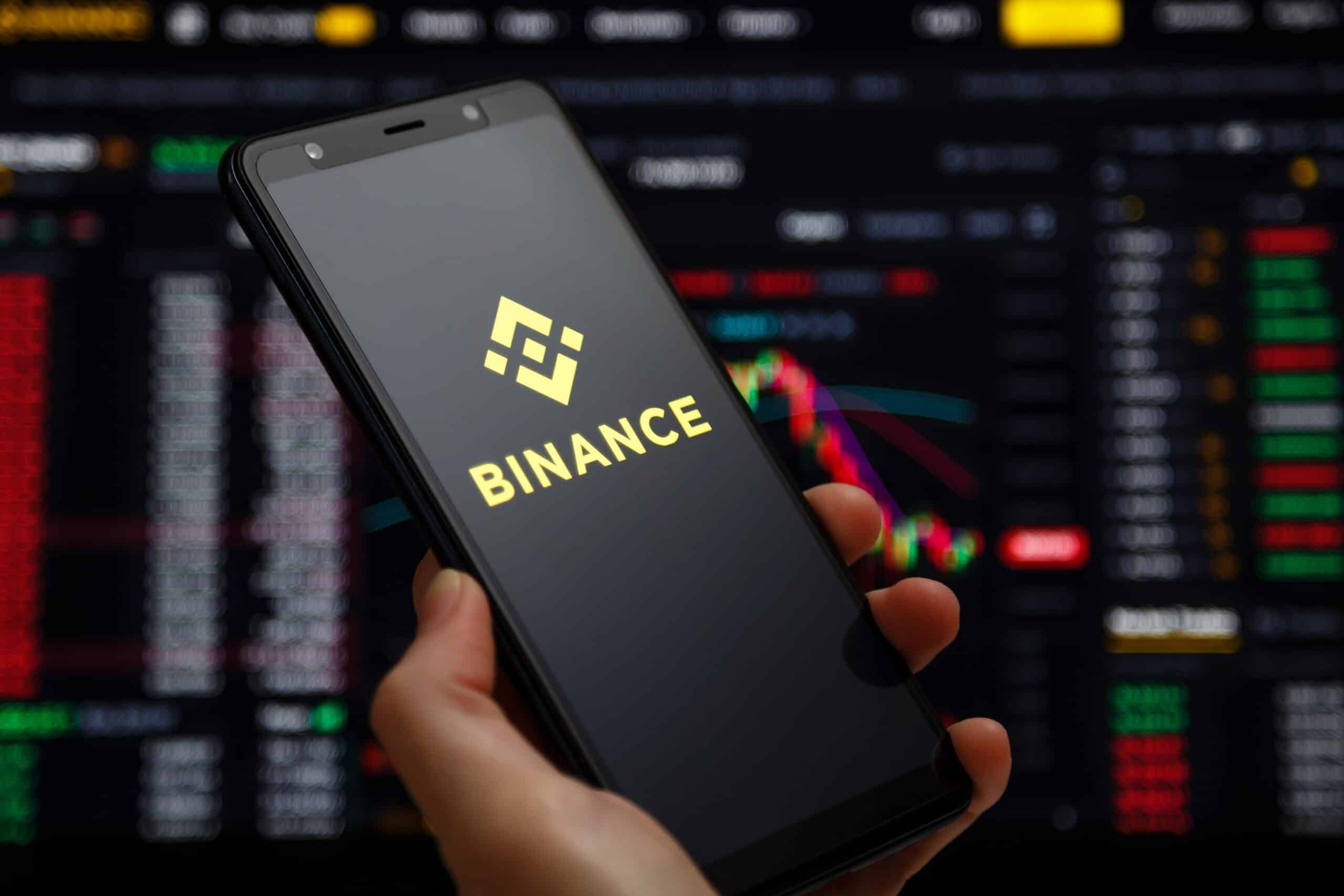 Ukraine,,Odessa,-,June,,1,2021:,Binance,Mobile,App,Running