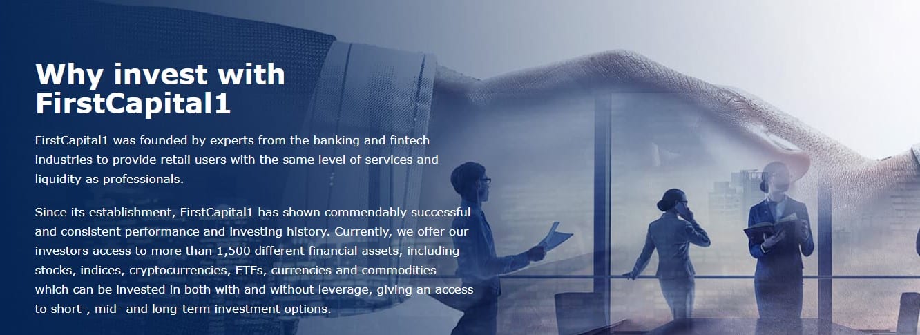 FirstCapital1 trade assets FirstCapital1 trade assets