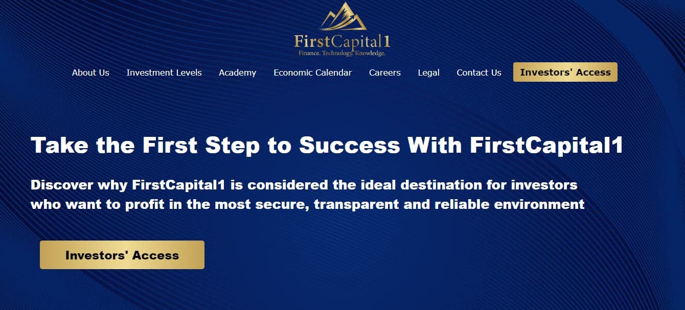 FirstCapital1 website FirstCapital1 website