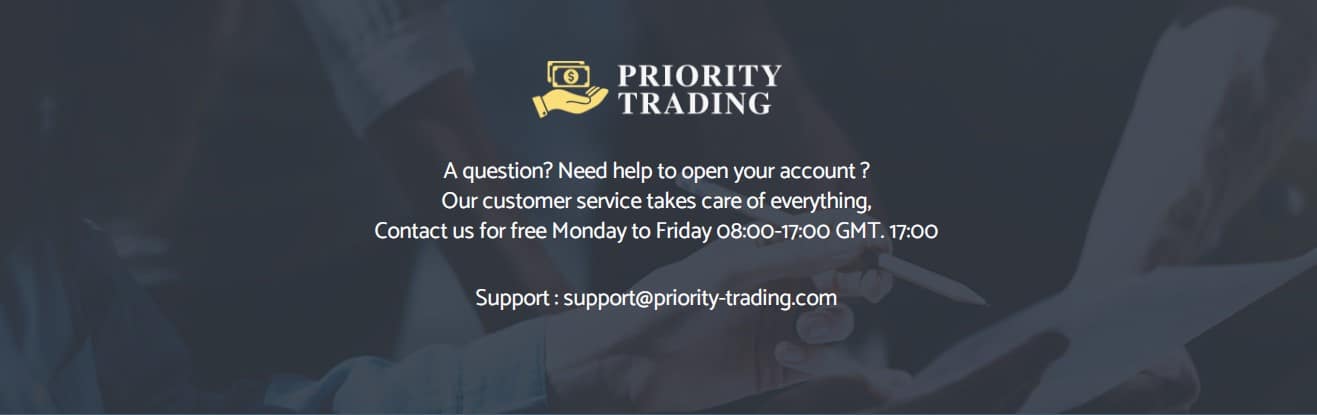 Priority Trading customer support Priority Trading customer support