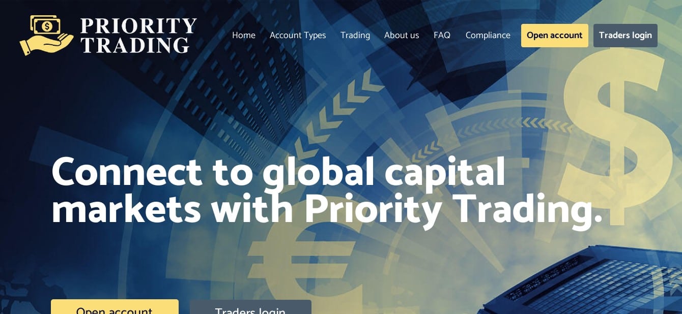 Priority Trading website Priority Trading website