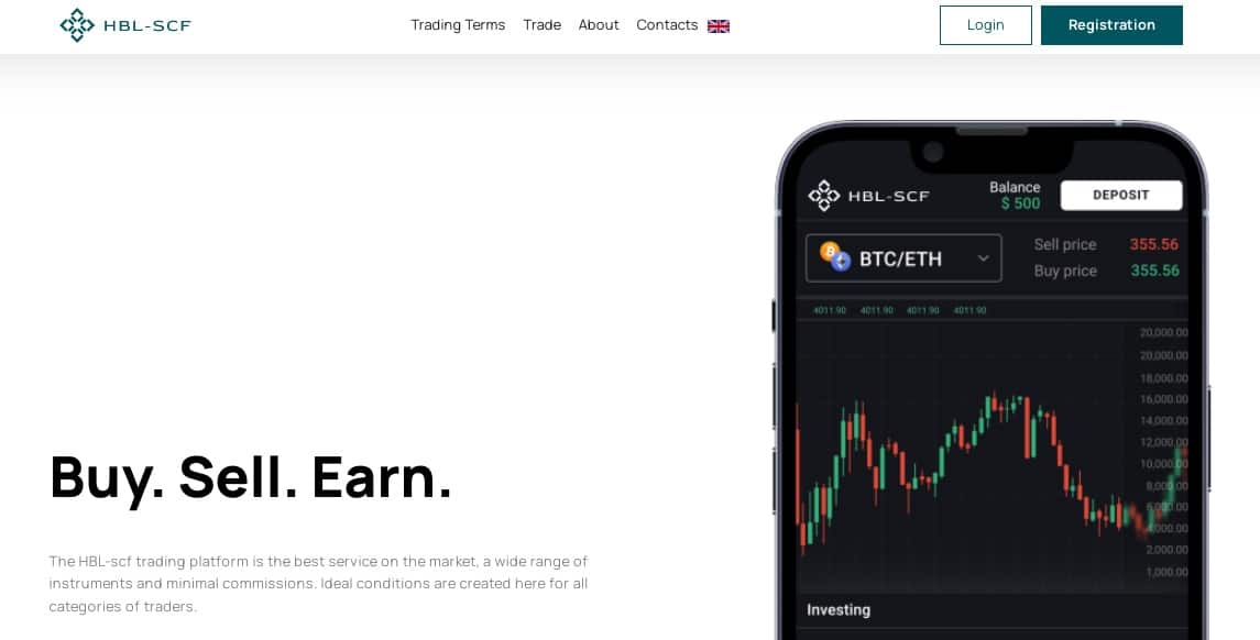 HBL SCF Homepage
