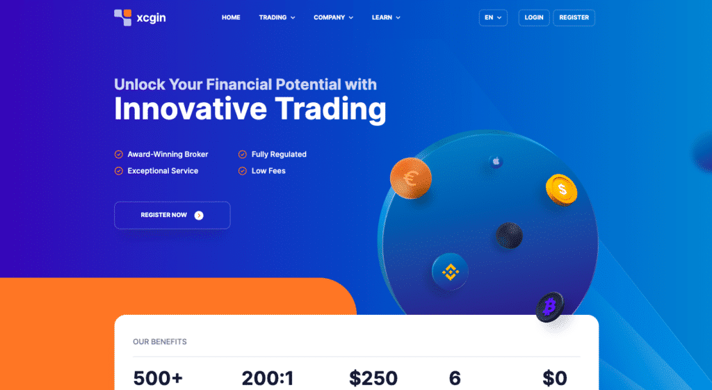XCGIN trading platform XCGIN trading platform
