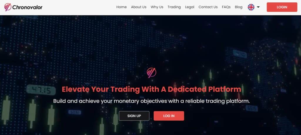 Chronovalor website Chronovalor website