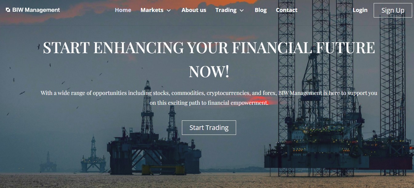 BIW Management Website