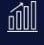 Bar chart with increasing bars and a rising trend line, against a dark blue background, representing growth/progress.