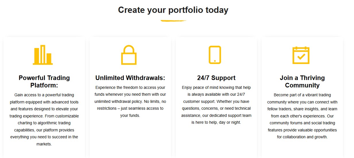 WEALTH-ISA Key Features